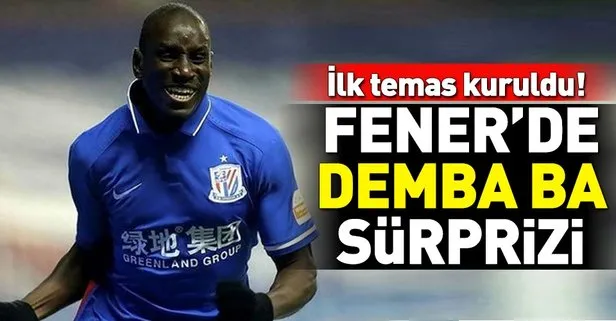 Fenerbahçe’ye Demba Ba sürprizi