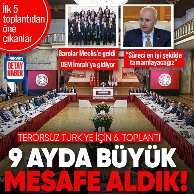 Komisyonun 6. toplantısında söz hukukçularda! TBMM Başkanı Kurtulmuştan net mesaj: Süreci en iyi şekilde tamamlayacağız