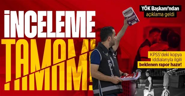 SON DAKİKA! İptal edilen KPSS soruşturmasıyla ilgili yeni gelişme! DDK müfettişleri incelemelerini tamamladı