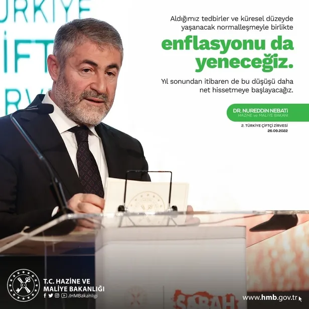 Hazine ve Maliye Bakanı Nureddin Nebati'den 2. Türkiye Çiftçi Zirvesi'nde önemli açıklamalar: "Küresel gıdada Erdoğan etkisi literatüre girecek"-10