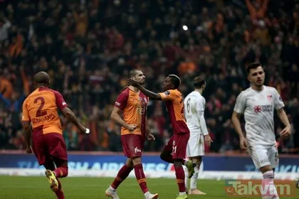İstanbul’da gol yağmuru! Galatasaray 4 - 2 DG Sivasspor