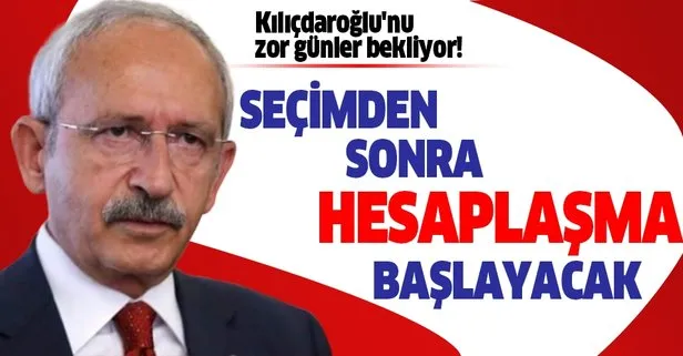 Kılıçdaroğlu’nu zor günler bekliyor! Seçimden çıkıp kurultaya gidecek