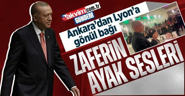 Başkan Recep Tayyip Erdoğan Lyon’daki Türk vatandaşlarına telefonla seslendi