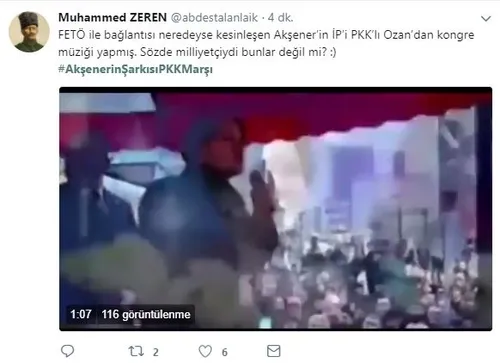 Akşener'in kongre şarkısı PKK'lıların çıktı, sosyal medyada tepkiler çığ gibi!-2