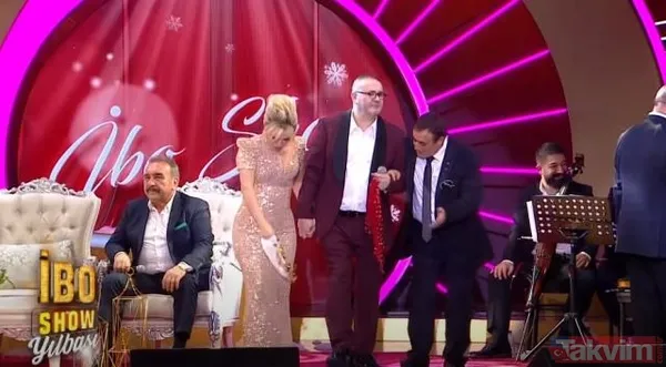 Oryantal Didem yılbaşında İbo Show'da dans etti kurban bu kez Ümit Besen oldu! İbrahim Tatlıses ünlü etmişti son haliyle... - 4