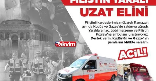 Kızılay Filistin bağış yardımı ekranı: UZAT ELİNİ kampanyasına nasıl başvurulur? SMS ve banka yoluyla bağış nasıl yapılır?