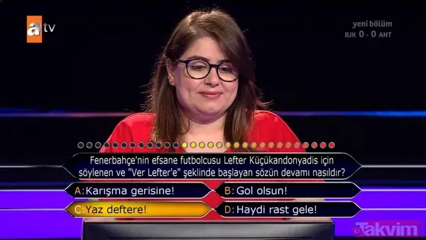 Kim Milyoner Olmak İster'de 125 bin TL'lik zor matematik sorusu: Hangisi bir narsistik sayı değildir? - 15