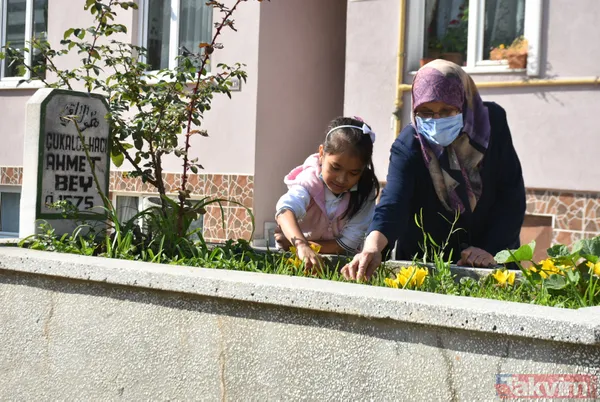 Yolun ortasında sır mezar! Araçlar yavaşladığı için mahalleli kaldırmadı - 10