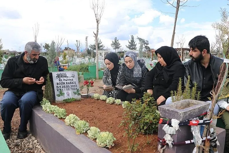 Rojin Kabaiş'in mezarı (DHA)