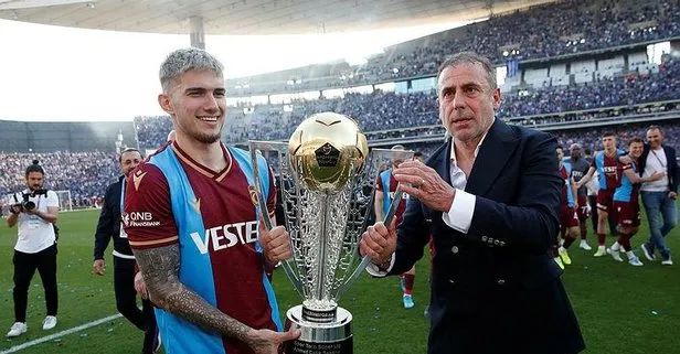Trabzonsporlu futbolcular Yusuf Erdoğan ve Berat Özdemir şampiyonluğu anlattı: Hayatımız boyunca unutamayacağız