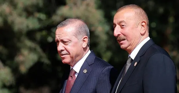 Başkan Erdoğan'dan kritik temas: Azerbaycan Cumhurbaşkanı İlham Aliyev ile görüştü