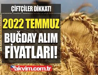 Çiftçilere çifte bayram! TMO buğday alım fiyatları 2022|