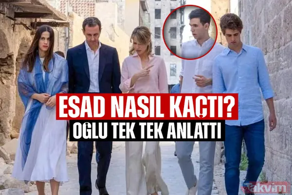 Beşar Esad’ın oğlu Hafız devrim gecesini anlattı X hesabı patladı! Rusya’ya nasıl kaçtılar? - 1