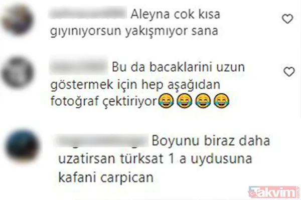 Aleyna Tilki ‘sürpriz geliyor’ dedi süper minisiyle paylaştı! Hem kıyafeti hem pozları çok konuşuldu ‘Yakışmıyor sana’ - 6