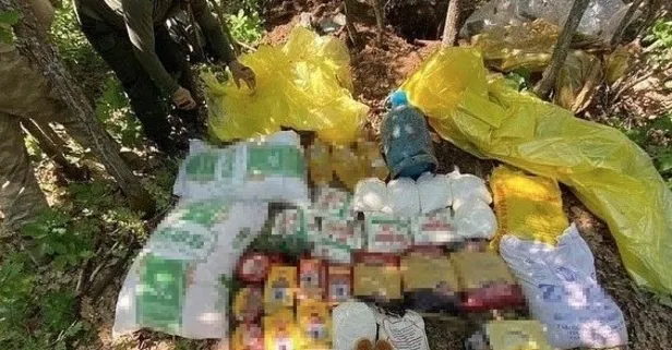 Tunceli'de teröristlerin inlerine girildi! 2 sığınak imha edildi