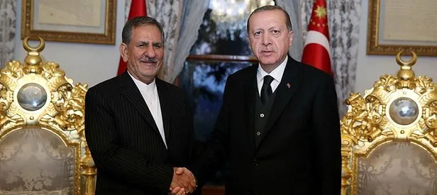Erdoğan, İran Cumhurbaşkanı Yardımcısı ile görüştü