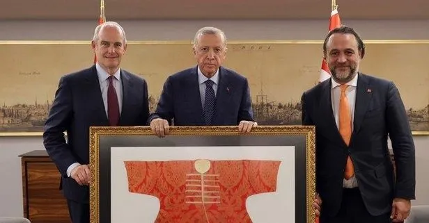 Başkan Erdoğan Alibaba Grup Başkanı Evans ile Trendyol Grup Başkanı Çetin'i kabul etti!