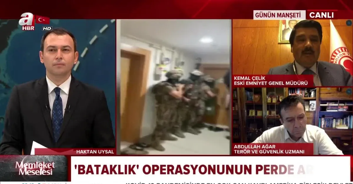 Bataklık Operasyonu’nun perde arkası A Haber’de değerlendirildi