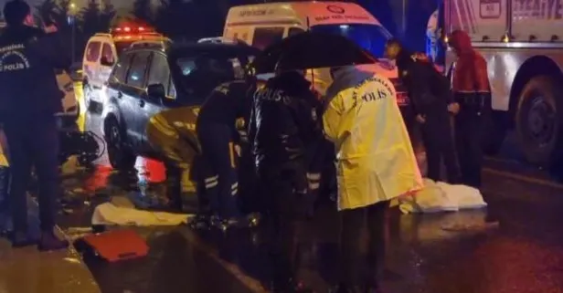 Tuzla'da feci kaza! Motosiklet ile otomobil çarpıştı: Kurye olay yerinde hayatını kaybetti