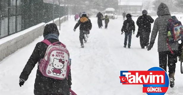 İstanbul’da okullar tatil mi edildi? 14 Ocak Cuma İstanbul’da yarın okullar açık mı kapalı mı olacak? İstanbul Valiliği…