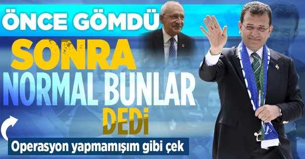 Kılıçdaroğlu İmamoğlu ile oyuncak gibi oynuyor!