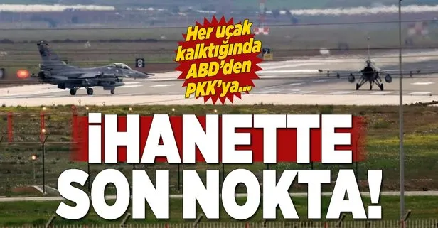 İhanette son nokta! ABDden PKKya istihbarat desteği
