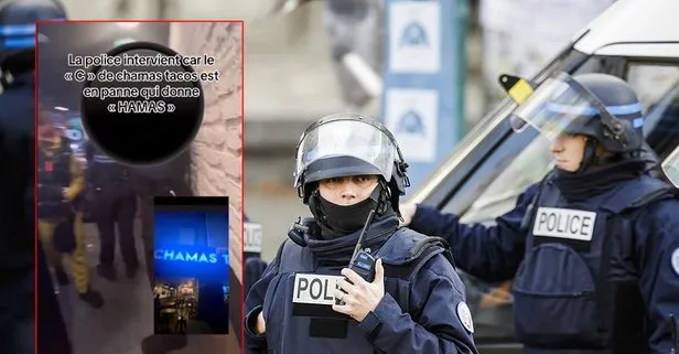 Fransız polisi alay konusu! C harfi yanmayan ’Chamas’ tabelalı restorana ’Hamas’ cezası