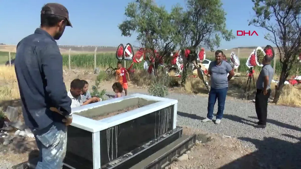 Narin Güran'ın mezarı yapıldı!