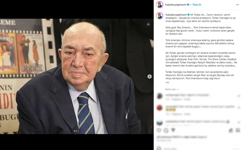 'Bay Sinema' lakaplı Türker İnanoğlu vefat etti | Gülşen Bubikoğlu’ndan hüzünlü veda! Cenaze töreni belli oldu-4