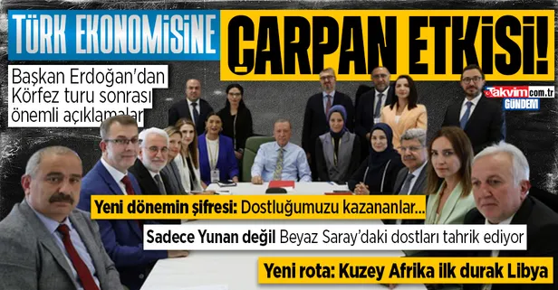 Başkan Erdoğan'dan Körfez turu dönüşünde gazetecilere önemli açıklamalar: Emekliye maaş zammı, İsveç'in NATO bileti, Akdeniz'deki doğal gaz...