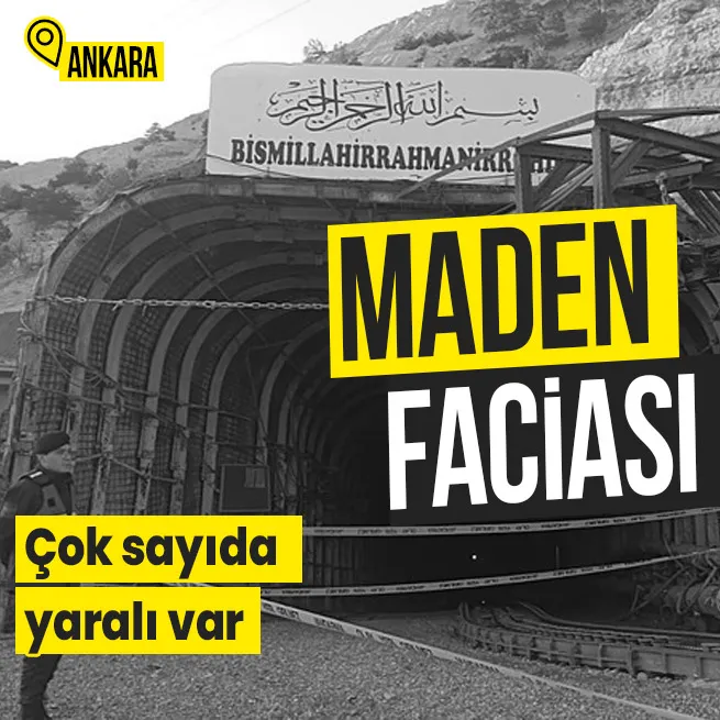 Ankarada maden ocağında göçük! 12 işçi taburcu edildi