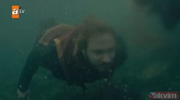 Kuruluş Osman aksiyonu su altına taşıdı böyle açılış sahnesi görülmedi! Osman Bey Ve Alplerinin operasyonu nefesleri kesti - 11