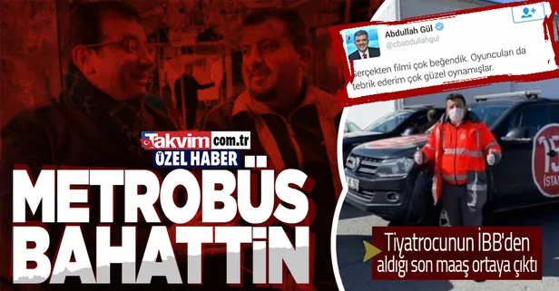 Ekrem İmamoğlu'nun, seçim dönemi metrobüste video çektiği Bahattin Çağrış'ı 13.000 TL maaşa bağladığı ortaya çıktı