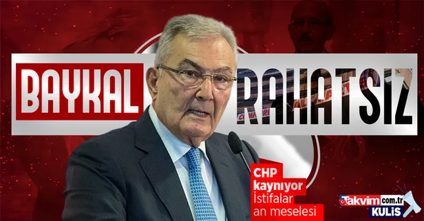 Deniz Baykal CHP'den rahatsız! Yeni istifalar an meselesi!