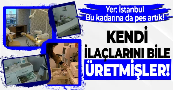 İstanbul Esenyurt'ta şoke eden görüntüler! 15 çalışanlı 4 katlı kaçak hastane! Kendi ilaçlarını bile üretmişler!-1