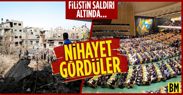 Son dakika! BM Genel Kurulu, İsrail'in Filistin'e yönelik saldırılarını görüşecek
