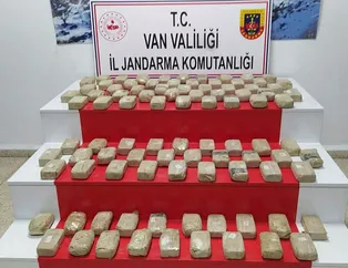 Toprağın altına gömülü halde kilolarca eroin...