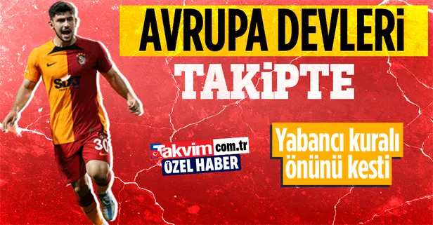 Avrupa kulüpleri Yusuf Demir'i yakından takip ediyor