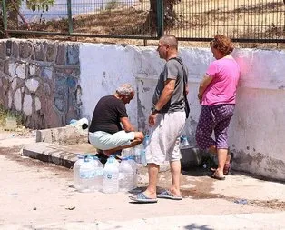 Suyu akmayan ilçede suya zam!