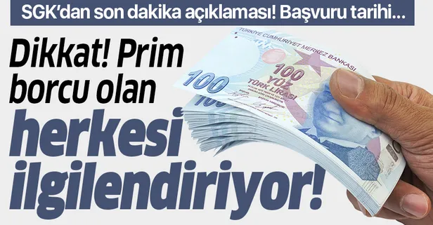 SGK'dan prim borcuna yönelik 13 soruya cevap! Yapılandırma kapsamına hangi döneme ait, ne tür borçlar girer? Son tarih ne zaman?