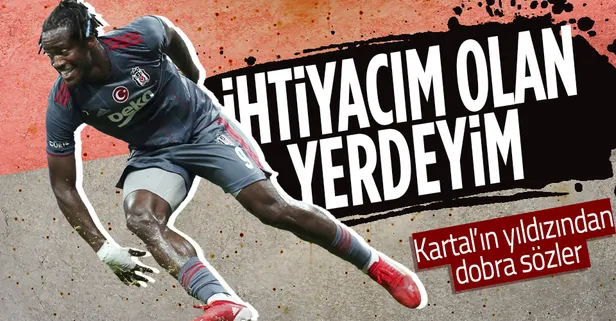 Beşiktaş’ın Belçikalı yıldızı Batshuayi'den dobra açıklamalar! İhtiyacım olan yerdeyim