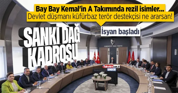 Kemal Kılıçdaroğlu'nun MYK'sı yine bildiğiniz gibi: Küfürbaz... Devlet düşmanı... İsyan başladı!