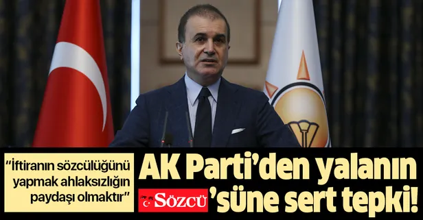 AK Parti'den Sözcü yazarı Saygı Öztürk'ün Bahar Ayvazoğlu hakkındaki iftiralarına sert tepki