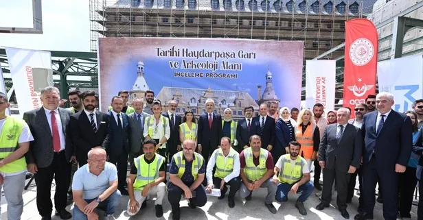 Dünyada bir ilk olacak! Ulaştırma ve Altyapı Bakanı Abdulkadir Uraloğlu Haydarpaşa Garı için tarih verdi