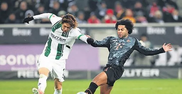 Bayern Münih, Borussia Mönchengladbach karşılaşması 1-0 bitti!