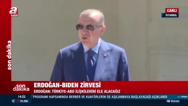 Başkan Erdoğan Cuma namazı sonrası soruları yanıtladı: Türkiye – ABD ilişkilerini ele alacağız