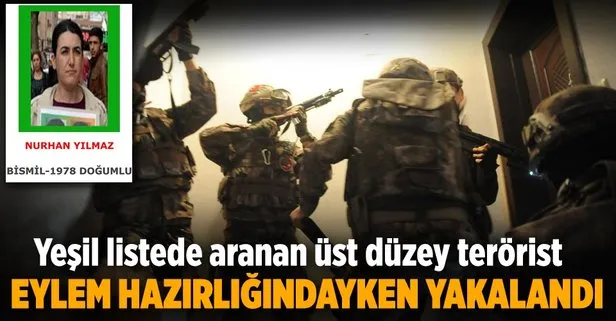 ’İzmirli Ayşe’ kod adlı terörist Nurhan Yılmaz yakalandı!