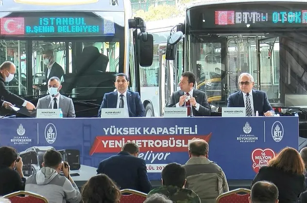 CHP'li İBB'nin "Otobüs almak için Cumhurbaşkanı onayı gerekiyor" yalanı çürüdü!