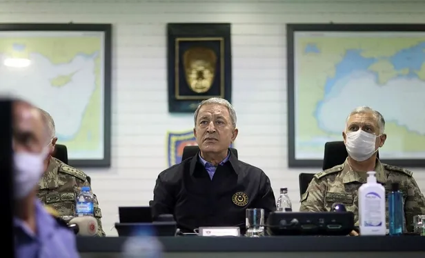 Son dakika: Milli Savunma Bakanı Hulusi Akar: Gemilerimize yapılacak herhangi bir müdahale karşılıksız kalmadı, kalmayacak-1