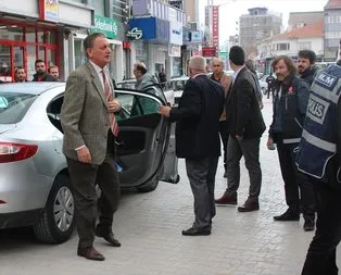 Konya’da CHP’li Hüsnü Bozkurt’a tepki